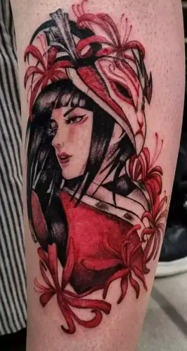 Maria, læg, japanese-color-tattoo